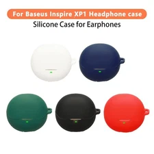 for Baseus-Inspire XP1 Headphone Case Soft Silicone Integrated Charging Case .
