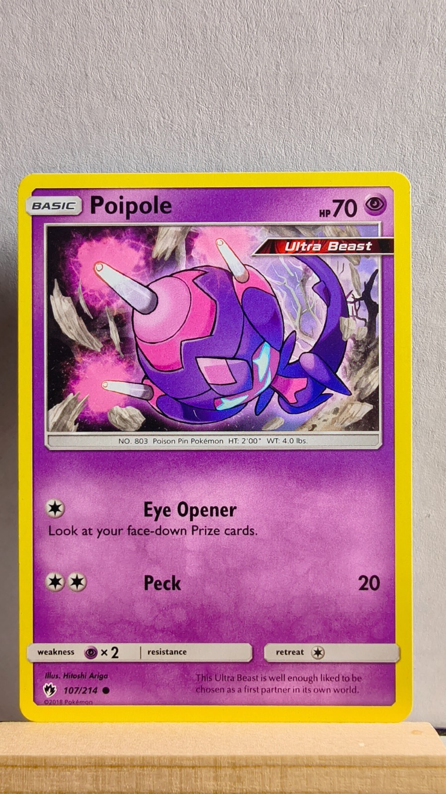 Poipole [LP] - Pokemon TCG Lost Thunder 107/214 [Common]