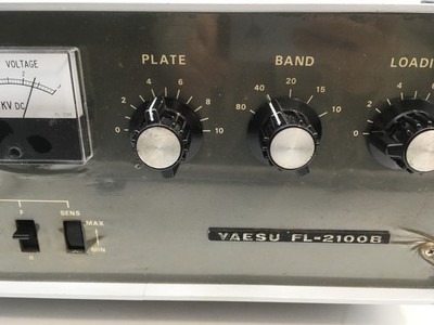 Yaesu FL-2100B HF Linear Amplifier 500W Vacuum Tube Ham Radio