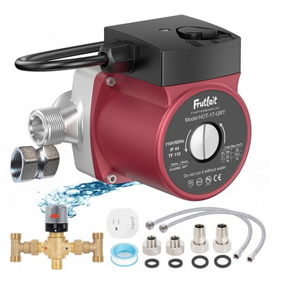 #ad Hot Water Recirculating Pump Kit for Tank Water Heaters – 3 Speed Pump Therm... $219.79