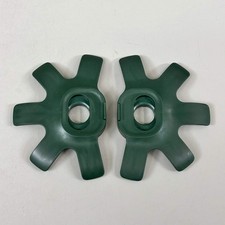 YARDSALE SET OF 2 Flexible Powder Baskets Magnetic 3/4 Design Treen Run P1009G