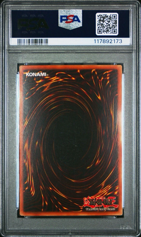 2002 Yu-Gi-Oh! Seven Tools/Bandit Metal Raiders MRD 1st Edition Ultra Rare PSA 8 - Image 2 of 2