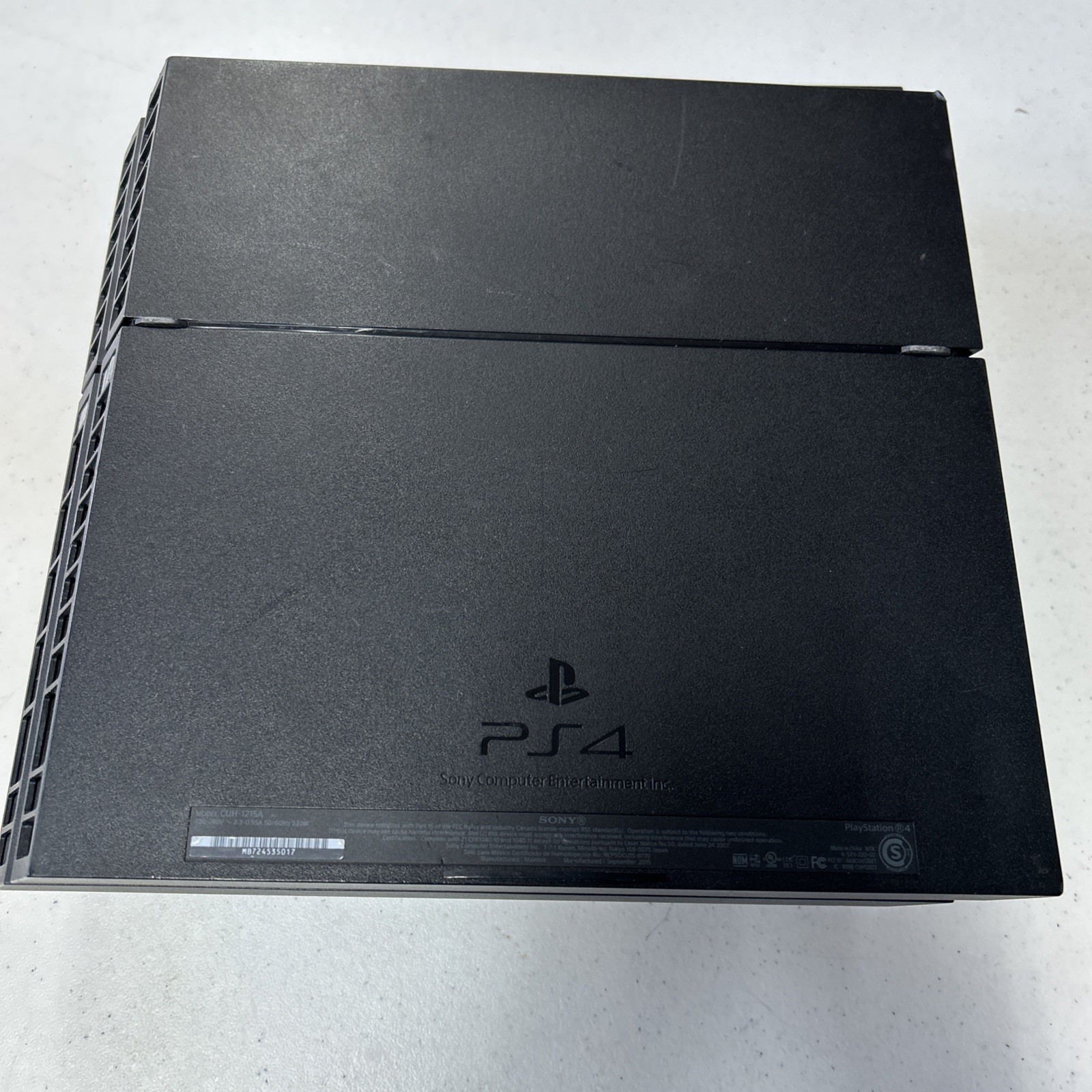 Lot Of 2 Defective Sony PlayStation 4 PS4 Black System Console Only For Parts