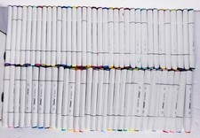 Ohuhu Alcohol Markers Lot of 64 Broad tips