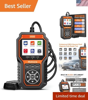Advanced Car Code Reader and Diagnostic Scanner   50,000+ DTC Solutions Offered