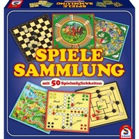 Schmidt Spiele 49112 Spielesammlung Mit 50 Spielen Brettspiel Gesellschaftsspiel
