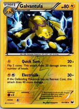 Galvantula Reverse Holo Rare Dark Explorers 43/108 NM