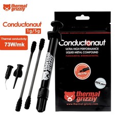 Thermal Grizzly Conductonaut Liquid Metal Thermal Grease 73W/mK CPU GPU 1g/5g