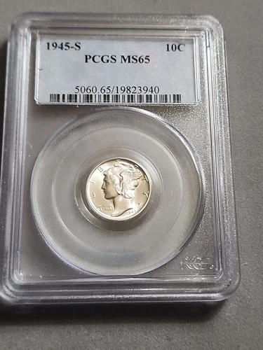 1945-S Mercury Dime PCGS MS65 5060.65/19823940