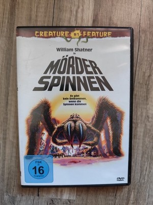 Mörderspinnen - William Shatner - DVD - sehr guter Zustand 