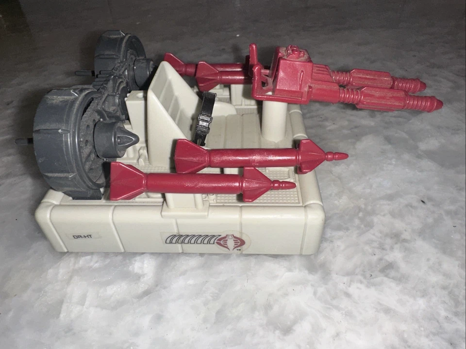 Vintage 1989 GI Joe Cobra Battlefield Robot Hovercraft Vehicle - Image 4 of 4