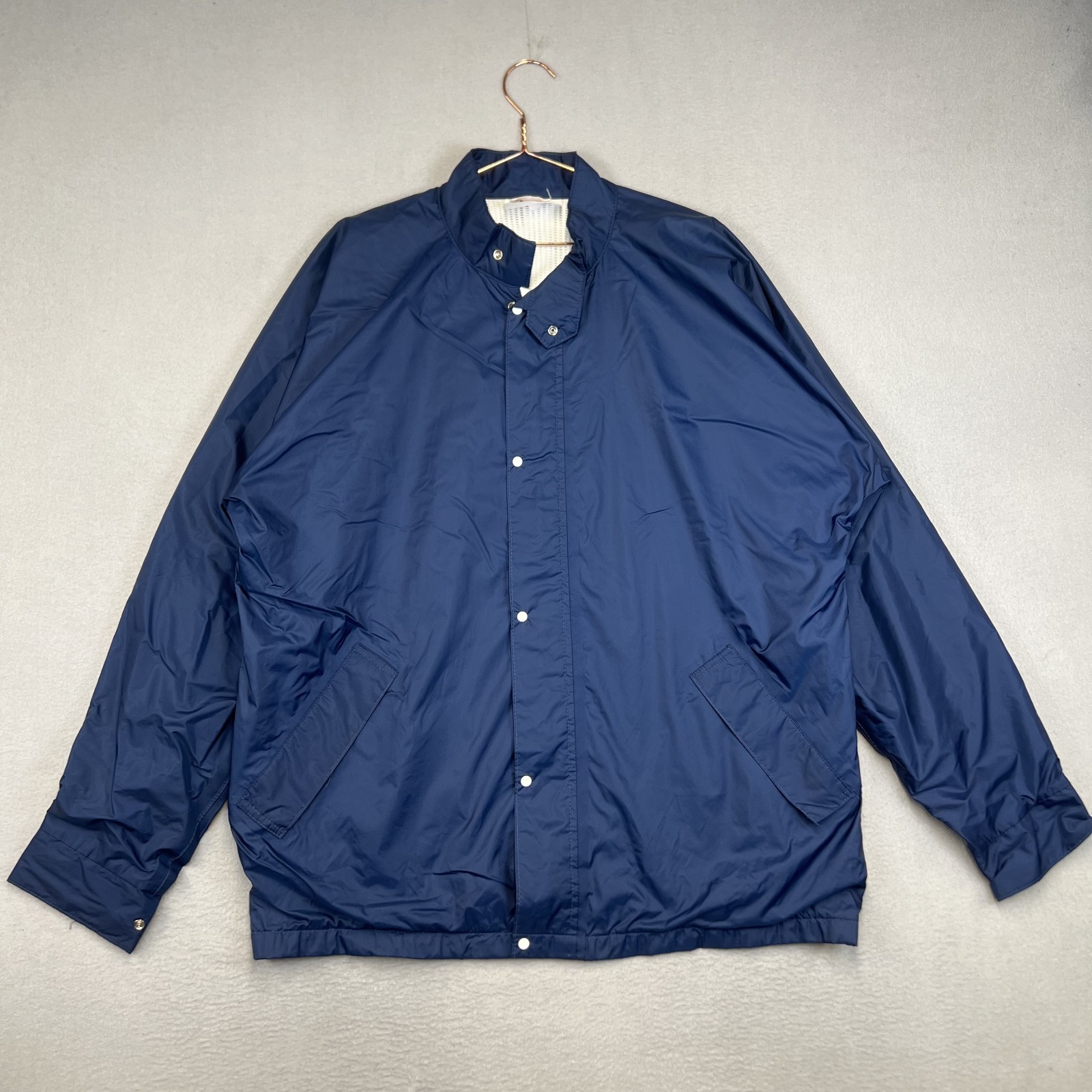 Belstaff, Belstaff International Windbreaker Unisex XL Navy Vintage Made In England