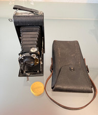 Vintage Kodak Junior Six-20 Series II Folding Camera  Original Case