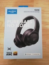 soundcore Q20i kabelloser Bluetooth Over-Ear Hi-Res 40h Spielzeit Schwarz