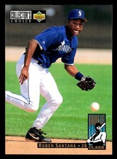 1994 Collector's Choice #667 Ruben Santana Seattle Mariners Rookie
