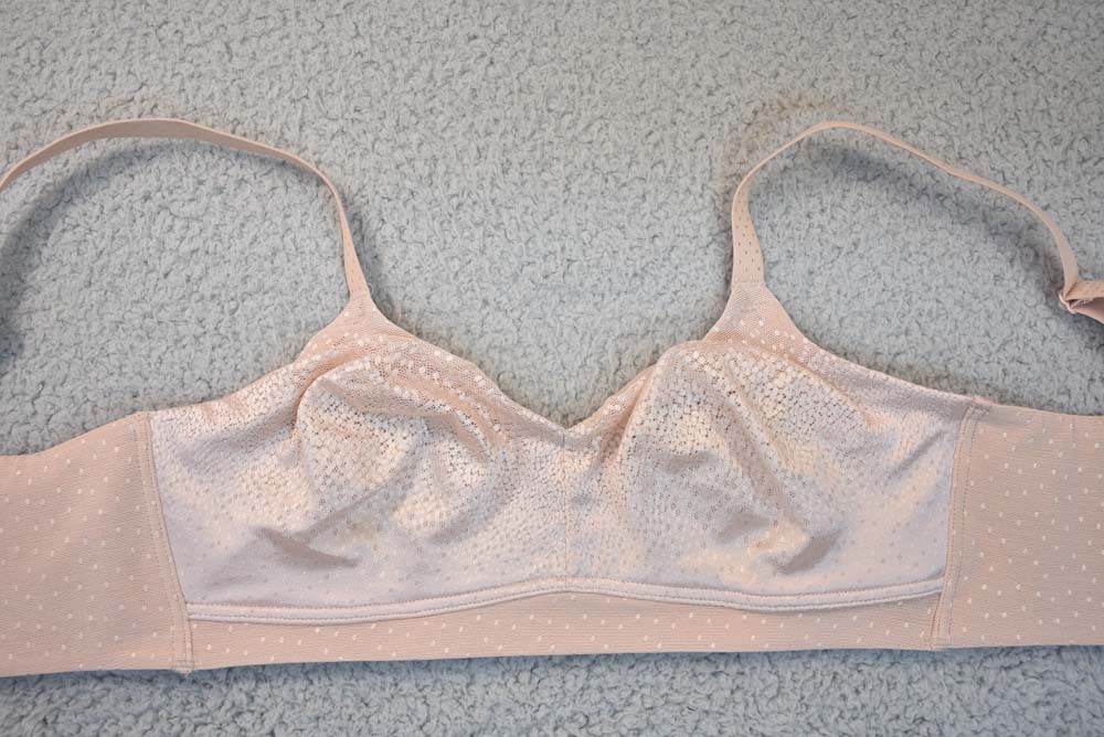 Wacoal Bra 34DD Wireless 852303 Back Appeal Wire Free Bra