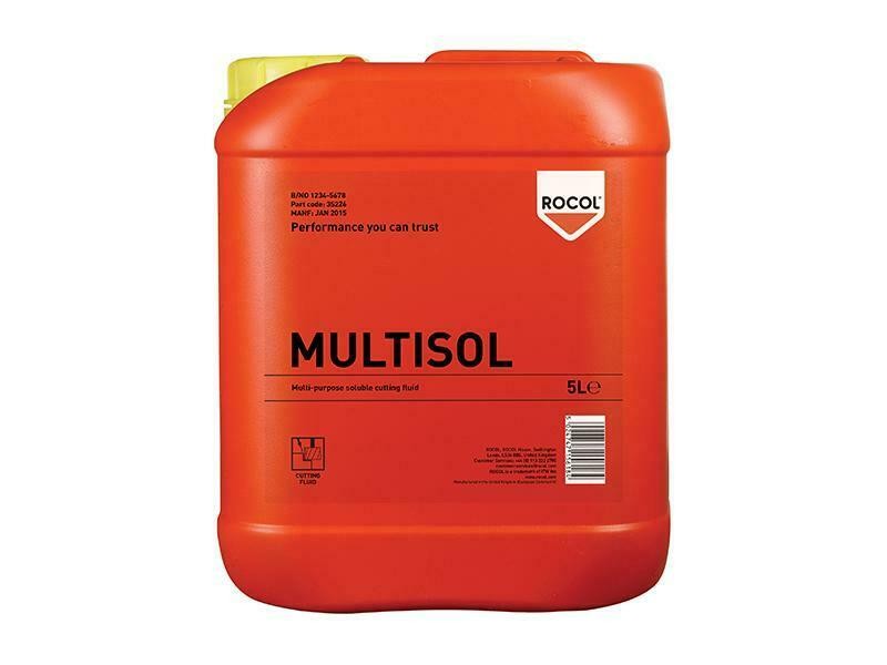 Rocol Multisol Water Mix Cutting Fluid 5 Litre ROC35226