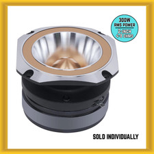 Audiopipe 2 Aluminum Titanium Super Bullet Car Tweeter Candy Gold Color NEW