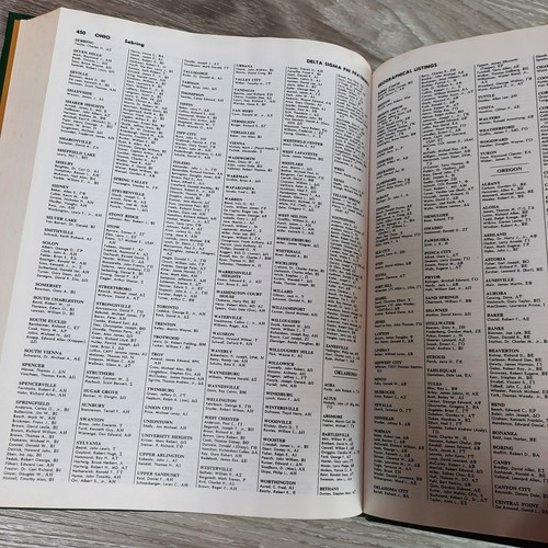 Delta Sigma Phi Fraternity Alumni Directory 1988 Harris Publishing Greek - Bild 12 von 13