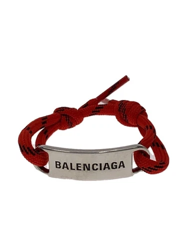 Bracciale uomo LOGOHOOP BALENCIAGA SILVER