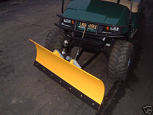 GOLF CART SNOW PLOW FITS EZ-GO - Picture 2 of 5