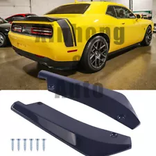 For Dodge Charger Challenger SRT RT SXT Rear Bumper Lip Diffuser Splitter Canard
