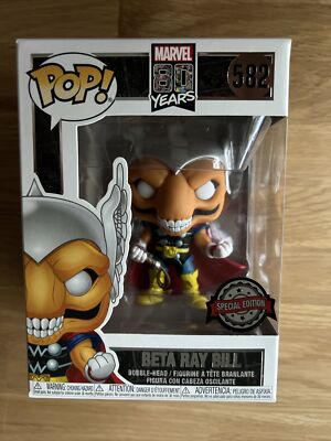 Marvel 80 Years Beta Ray Bill 582 Special Edition Funko Pop OVP Rare New Selten