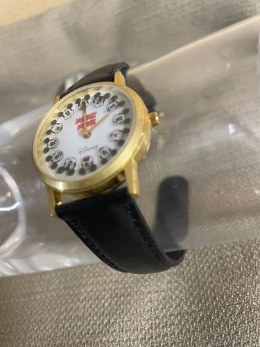 Disney Time Works Wrist Watch Many Faces of Mickey Moods Turn Works - Picture 3 of 20