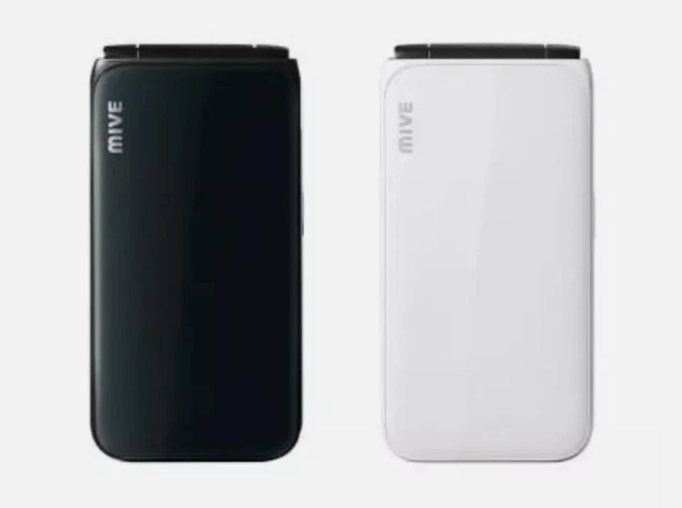 ALT MIVE Style Folder AT-M120 Black/White 32GB ROM 4G LTE WIFI Android Phone - Image 2 of 4