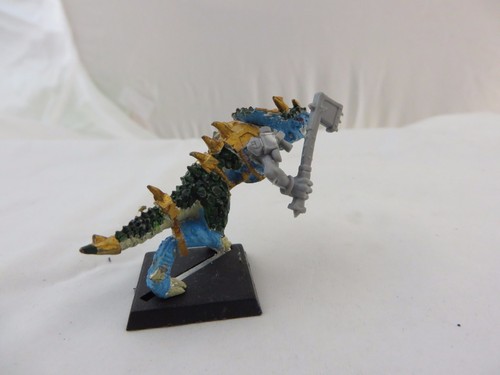 Warhammer Lizardmen Saurus Warrior Old Bloods ejército lote (1) metal Serafón - Imagen 3 de 3