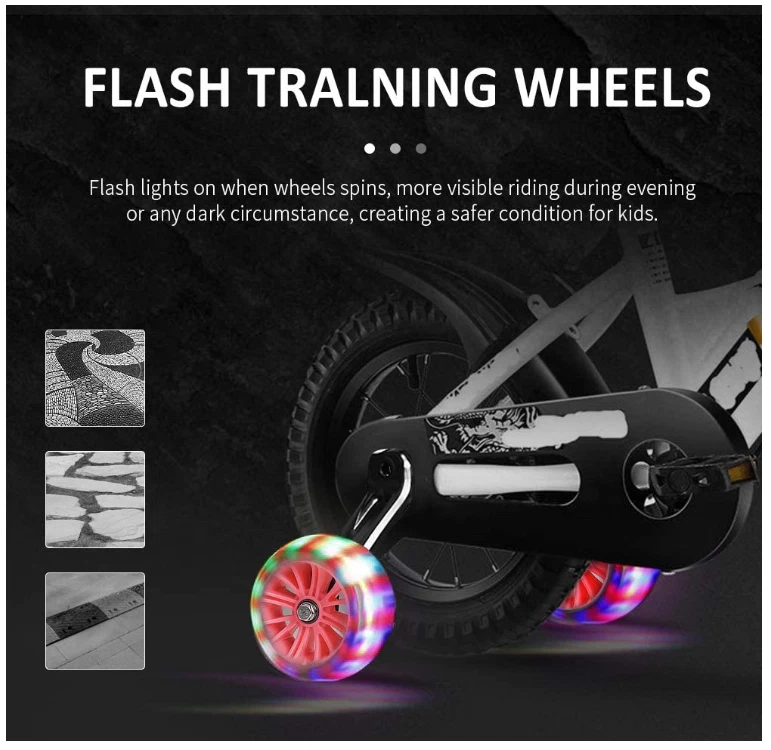 Light up training wheels 2025