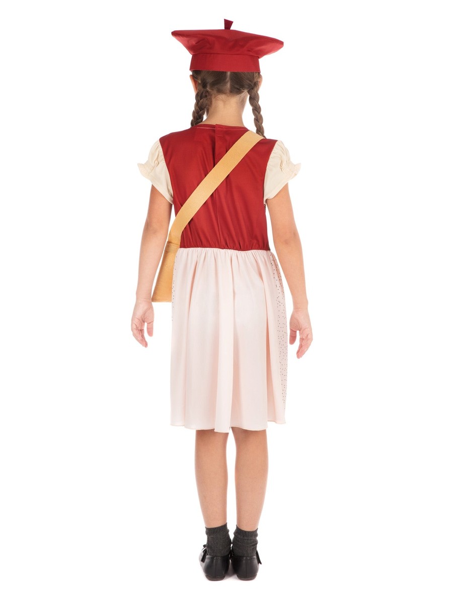 Evacuee Girl Ww1 Childrens Costume Children's WW1 Boys Soldier
