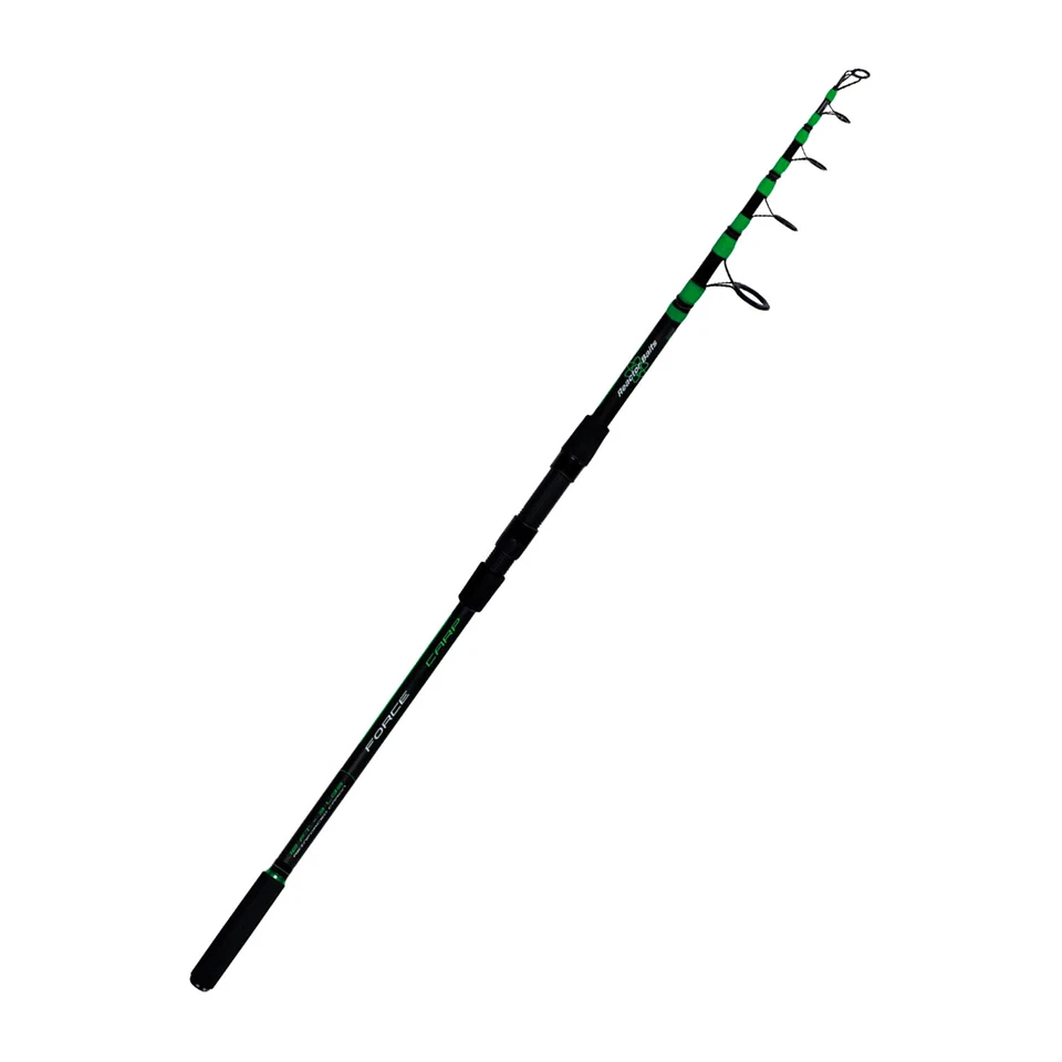 canna maver FORCE CARP TELE 13FT 3,5LBS carp fishing telescopico - Immagine 2 di 3