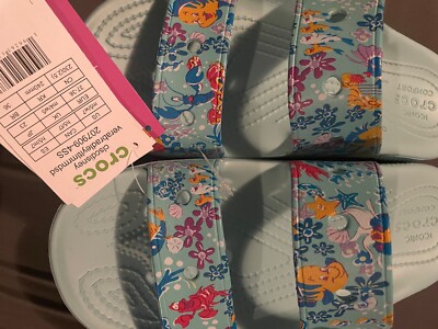 Vera Bradley Disney size 7 Women's Crocs Sandals Ariel The Little