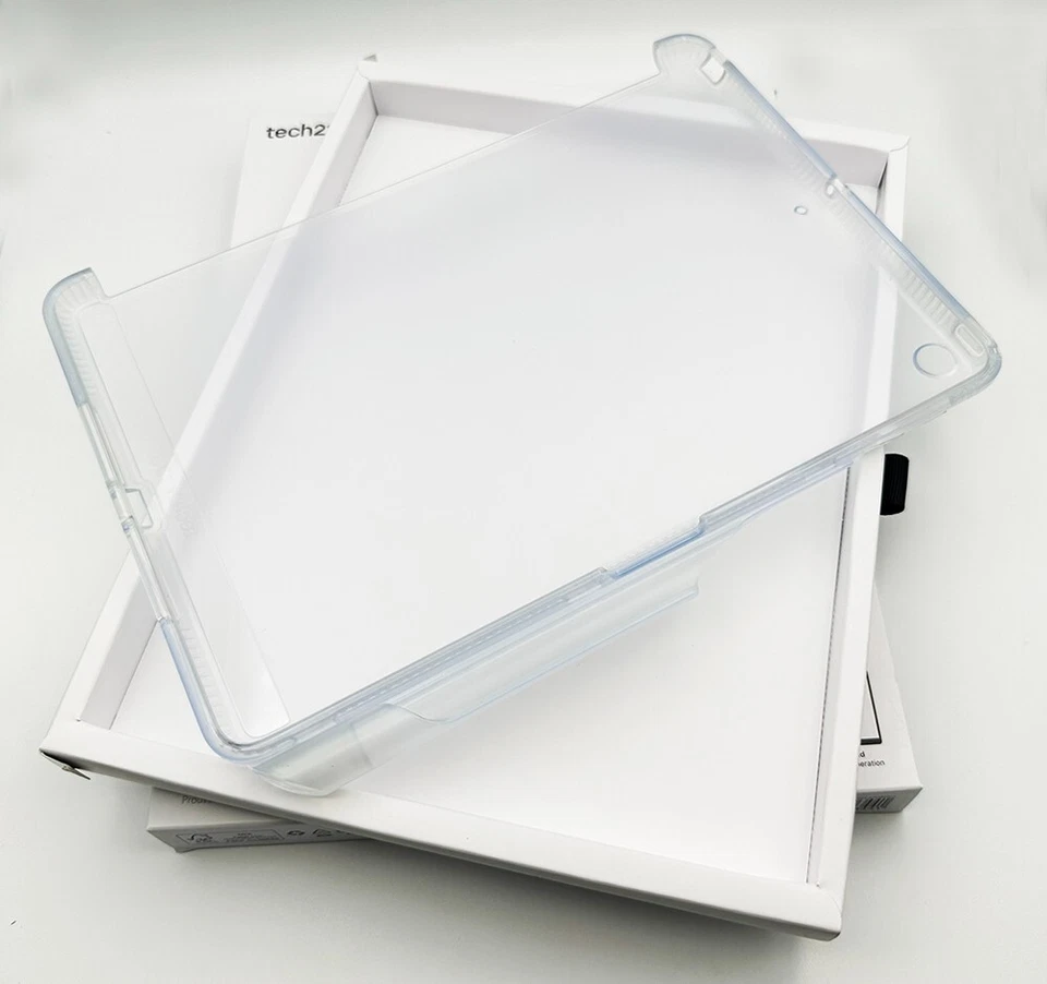 tech21 iPad 5th/6th Gen Tough Heavy Duty Thin Clear Case with Pencil Holder - Image 2 of 4