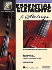 Essential Elements for Strings Book 2 with Eei Violin Sheet Music and Online...