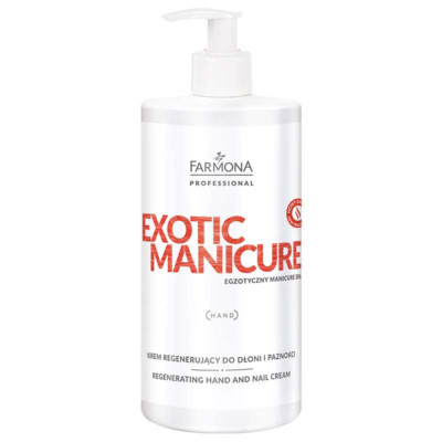 Exotische Maniküre Handcreme Regenerierende Hand- und Nagelcreme Farmona 500 ml