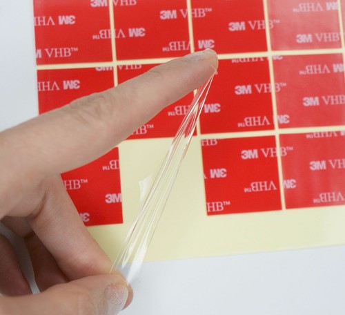 Small & Large 3M Self adhesive Double Sided HIGH BOND PADS ~ Clear, Grey, Black - Picture 4 of 20
