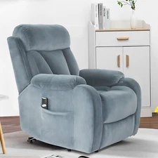 Elderly Electric Power Lift Recliner Chair Recliners Single Sofa Remote Control