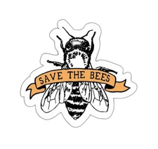 Save the Bees Sticker Decal