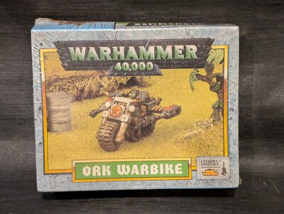 Games Workshop Warhammer 40k Ork Warbike OOP NIB SEALED