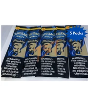 Zig Zag Cigar Wraps Rolling Size Blueberry- 2 Count (5 Packs)