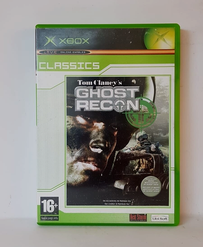 Jeu Vidéo GHOST RECON Pour Xbox (Original) - Version PAL - État Bon - Testé Et Ressurfacé Si Besoin