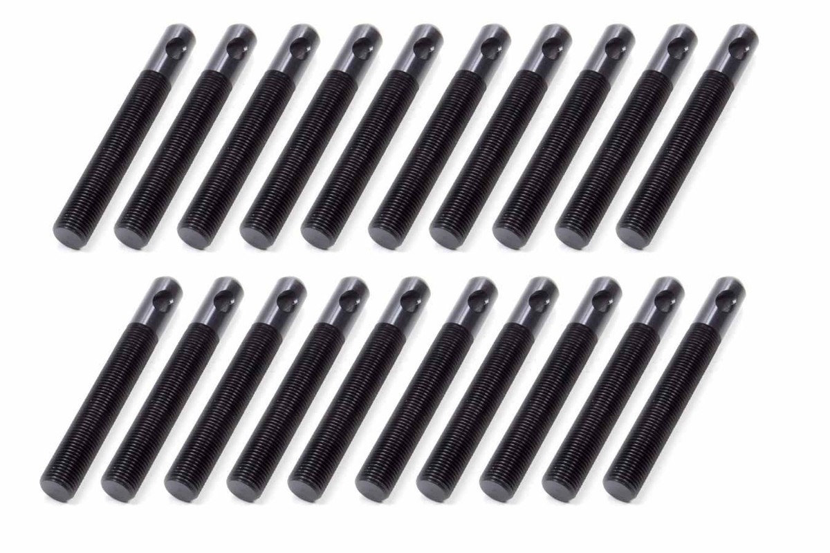 Allstar Replacement Aluminum Hood Pins 1/2in Black 20pk Allstar Replacement Aluminum Hood Pins 1/2in Black 20pk