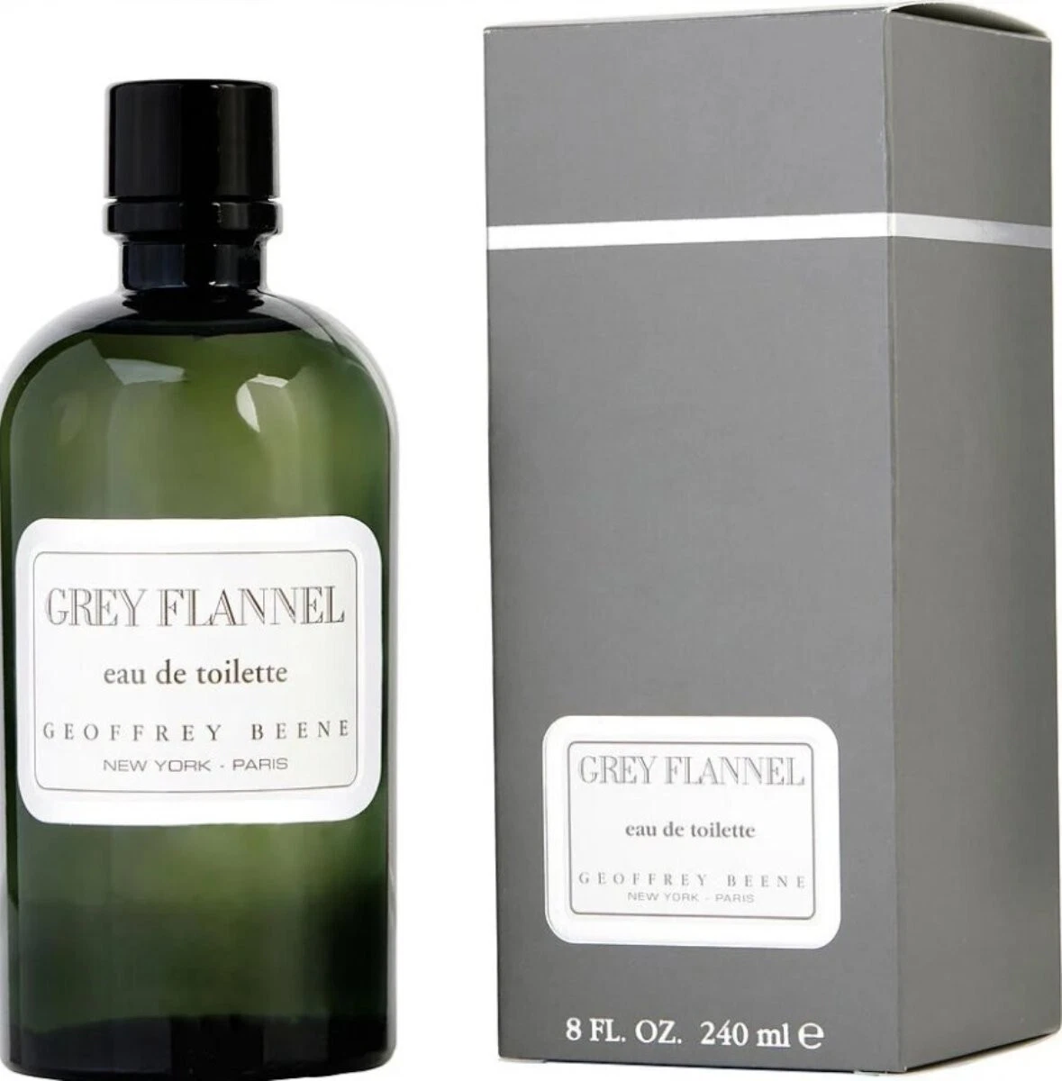 GREY FLANNEL by Geoffrey Beene cologne for men EDT 8.0 oz New in Box