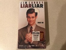 Liar Liar VHS, 1997 Jim Carrey, Maura Tierney - Sealed