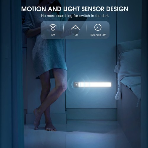Under Cabinet Lighting40 LED Rechargeable Battery Operated Motion Sensor Ligh... - Picture 4 of 7