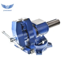 6" Multi-purpose Rotating Bench Vise Swival 360 Degree Heavy Duty