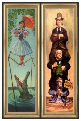 285019 HAUNTED MANSION STRETCHING ROOM PART 3 PRINT POSTER