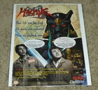 1995 Hagane, Vintage Print Ad/Poster, SNES Super Nintendo, Promo Art